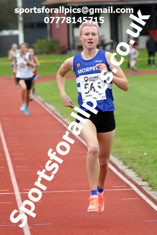 800 metres, NECAA Open Meeting, Morpeth, Sunday, September 27th. David T. Hewitson/Sports for All Pics